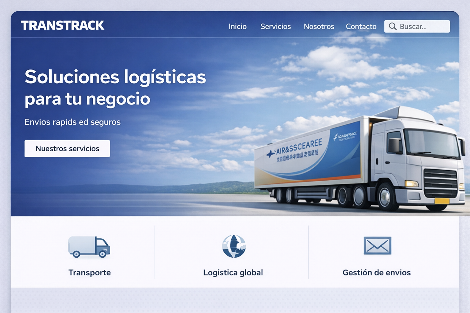 Web moderna - Ejemplo después